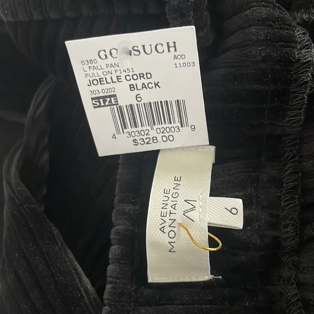 Avenue Montaigne Corduroy Pants (New) - Picture 3 of 3